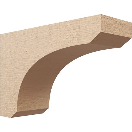 Ekena Millwork 11"W x 33"D x 22"H Classic Legacy Rough Cedar Woodgrain TimberThane Corbel, Primed Tan CORUR11X33X22LGYRCPR
